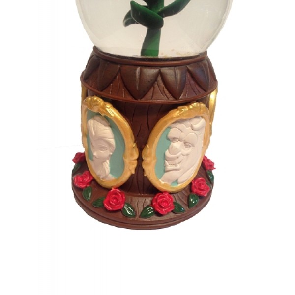 Disney Musical Snow Globe - Beauty and the Beast - Enchanted Rose Disney Musical Snow Globe - Beauty and the Beast - Enchanted Rose